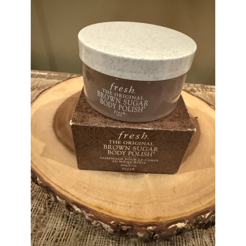 fresh Brown Sugar Body Scrub Polish with Sucrose, 8.4 oz Body Polish